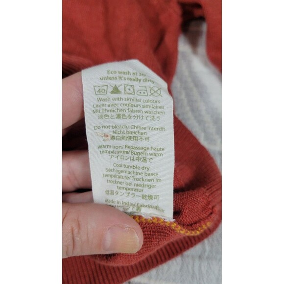 Little Green Radicals Rainbow Sunrise Cardigan 5–6Y 100% Organic Cotton Knit Swe - Picture 5 of 7